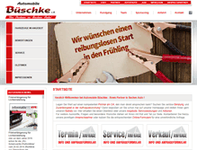 Tablet Screenshot of bueschke.de